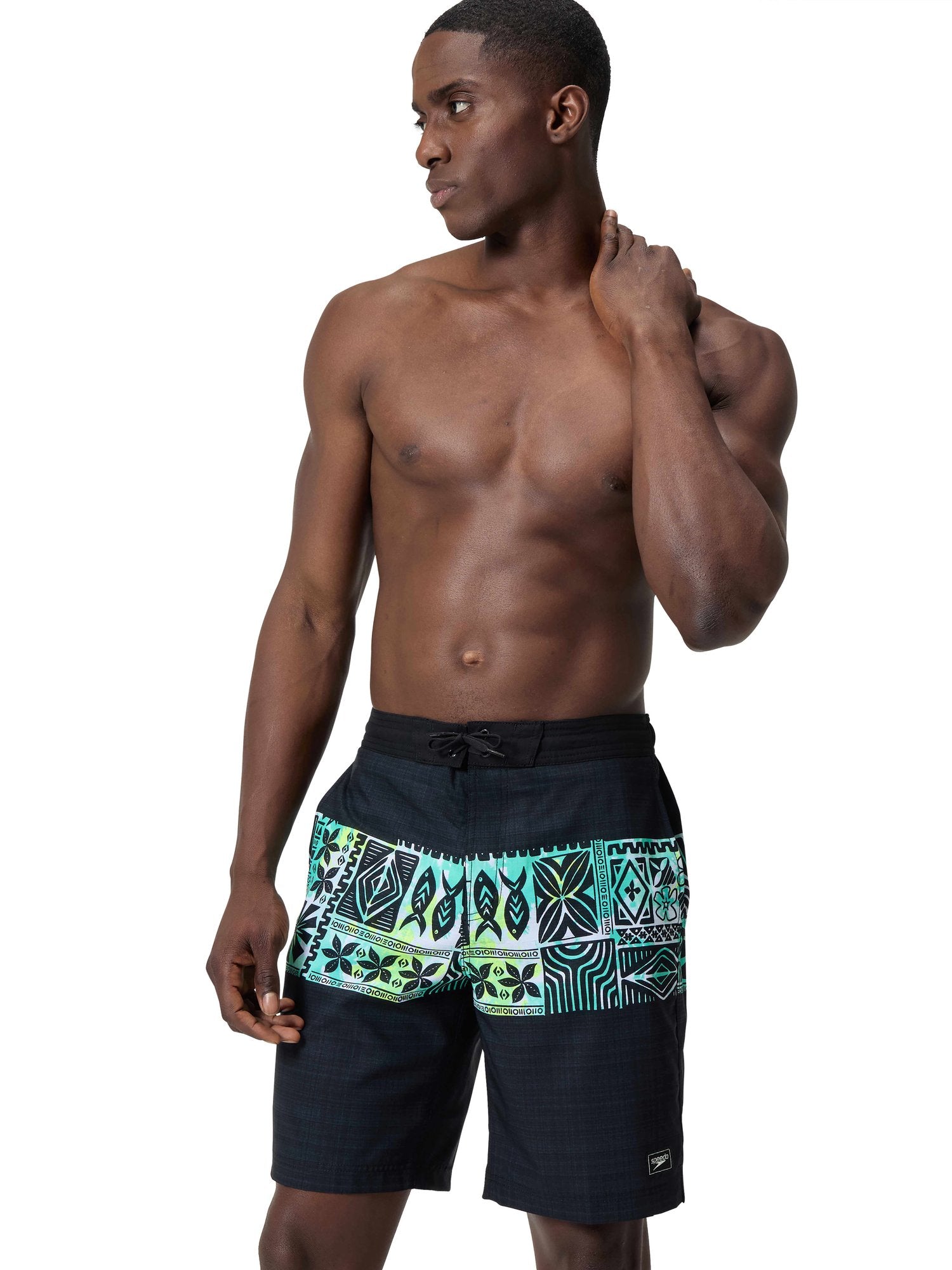SPEEDO Плувни шорти ENG PRINT BONDI BRDSHRT 20
