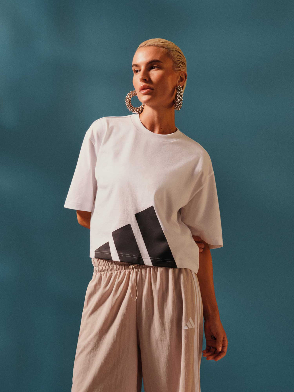 ADIDAS SPORTSWEAR Тениска Essentials Big Logo Boyfriend T-Shirt