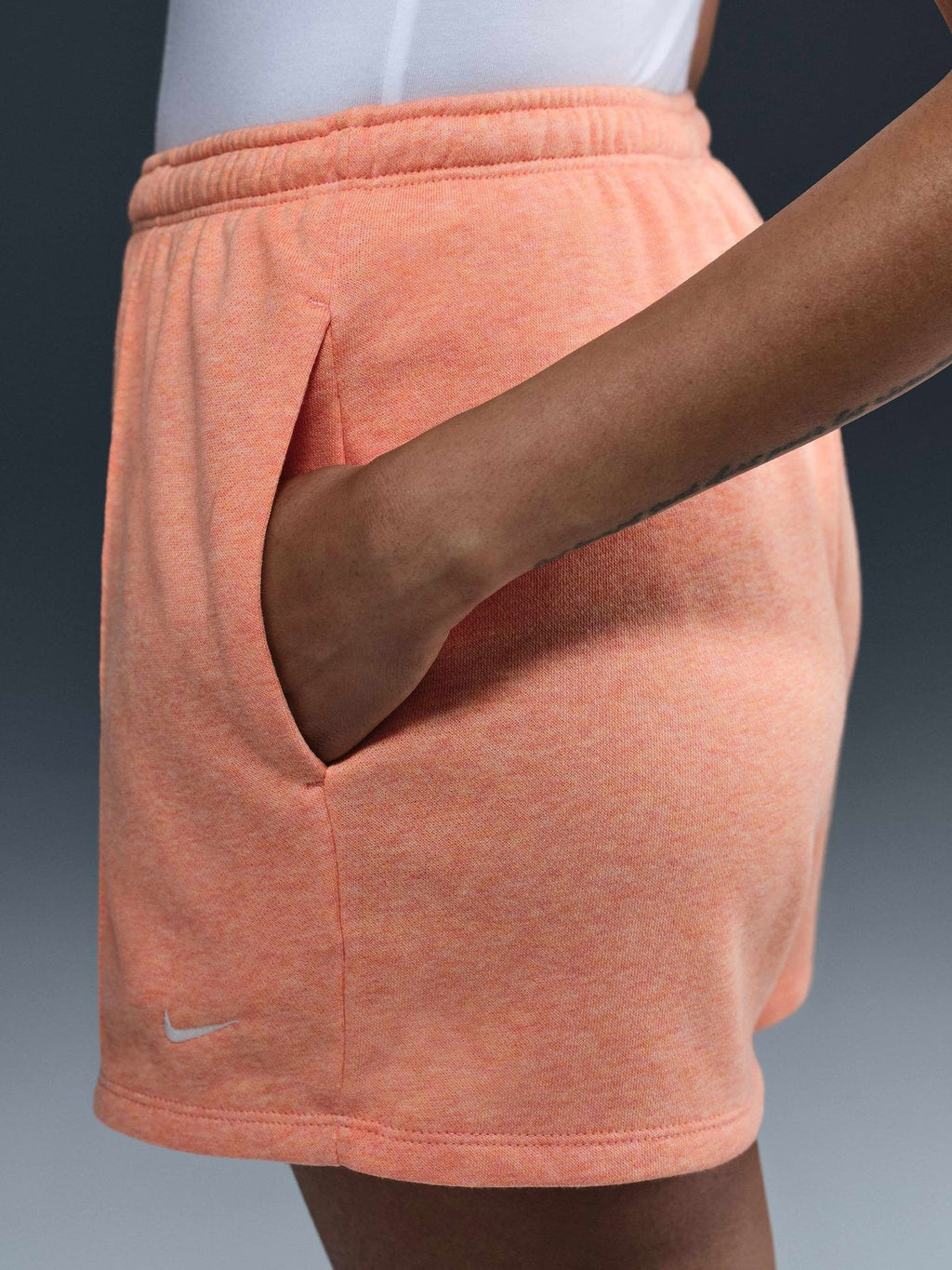 NIKE Къси панталони W NSW NK CHLL FT MR 4IN SHORT