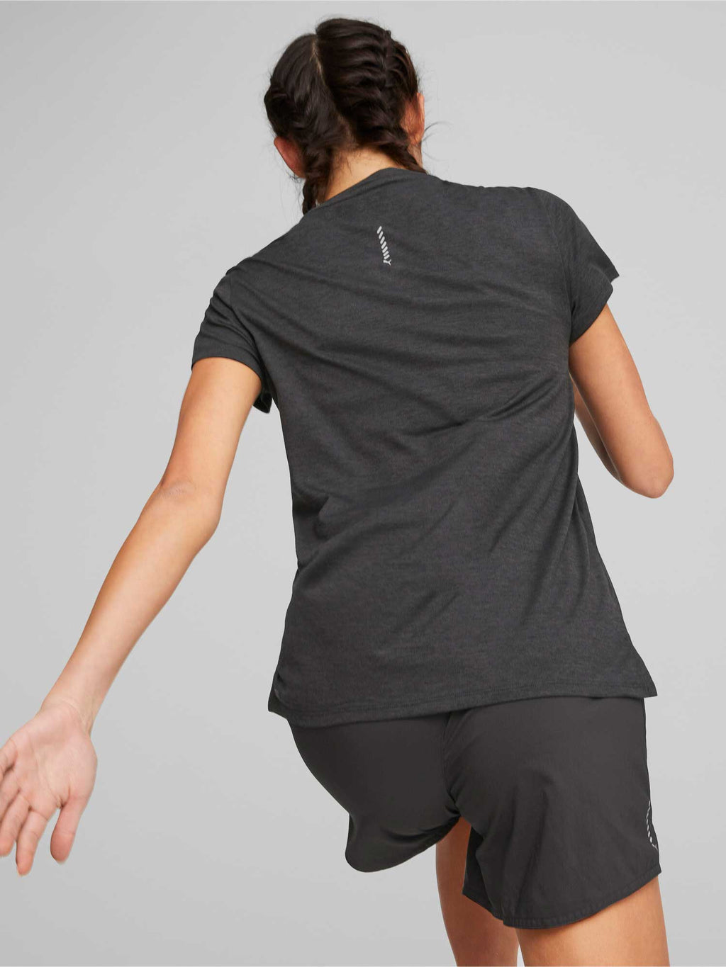 PUMA Тениска RUN FAVORITE HEATHER SS W