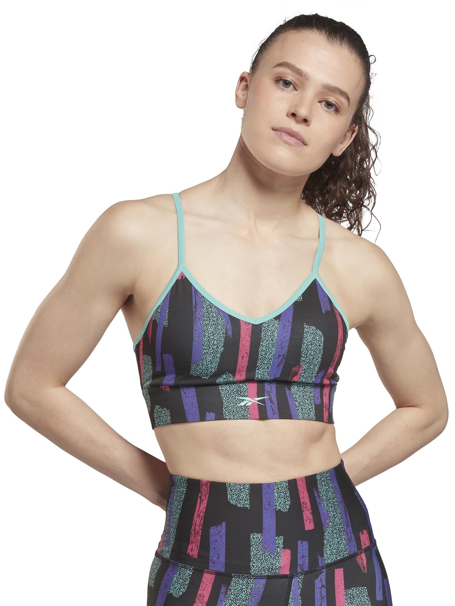 REEBOK Спортен сутиен MYT Printed