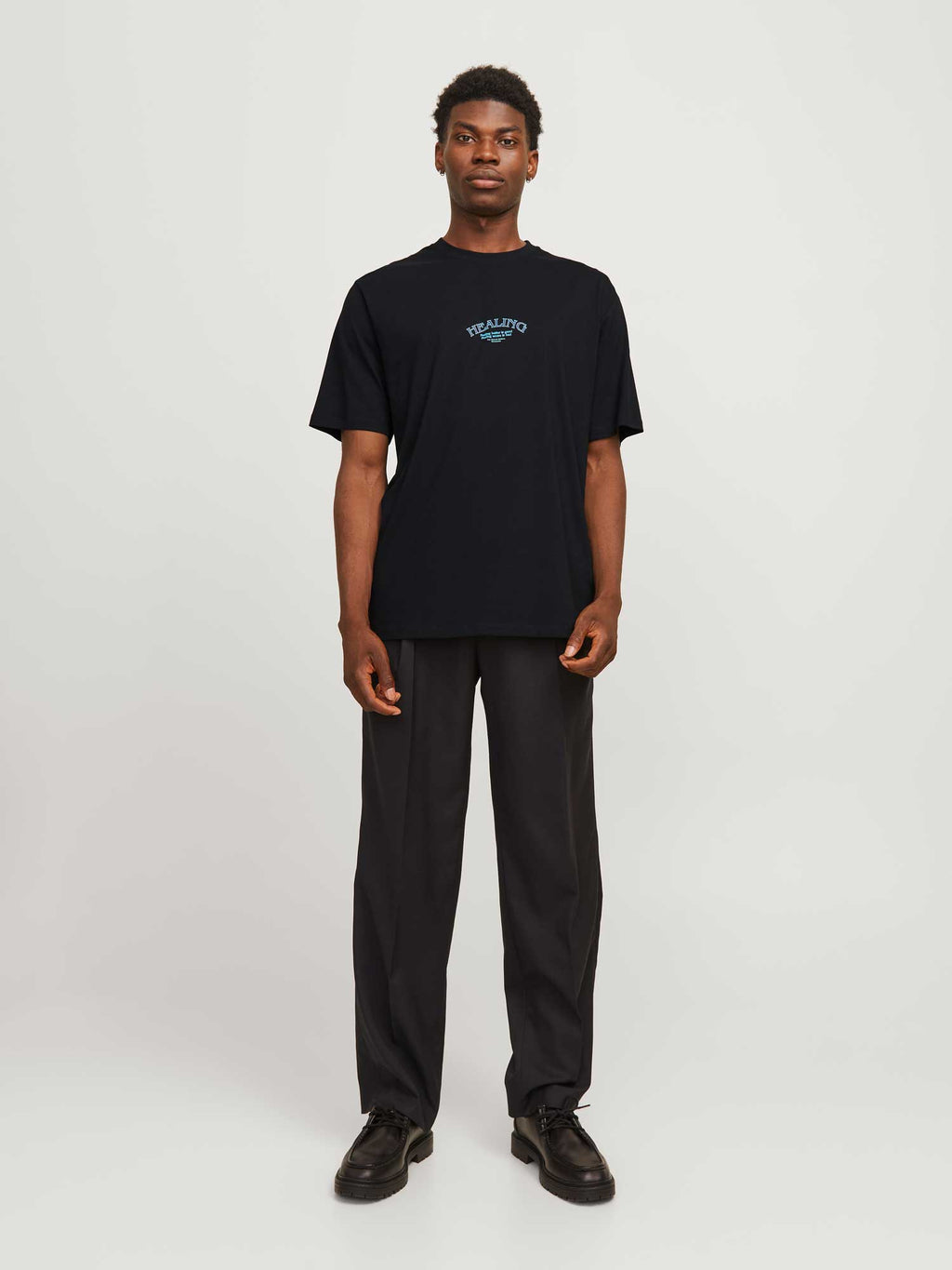 JACK & JONES Тениска JORORACLE TEE SS CREW NECK TG