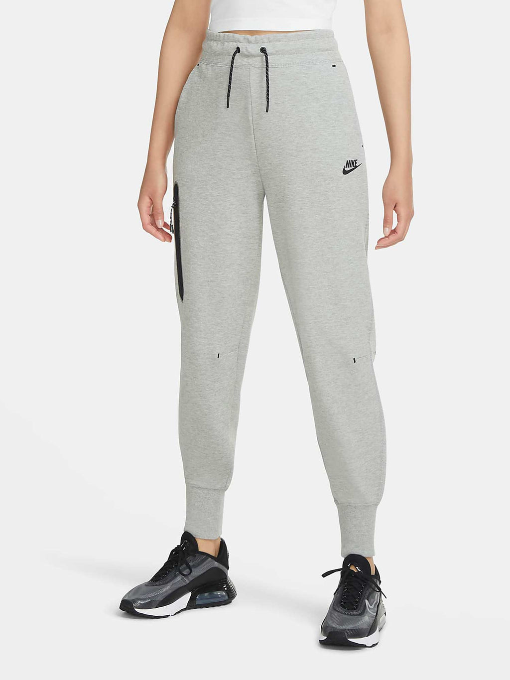 NIKE Спортно долнище W TCH FLC ESSNTL HR PNT