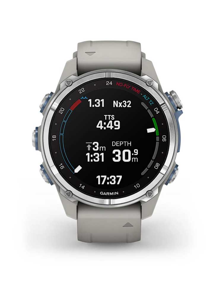 GARMIN GPS Смарт часовник Descent Mk3 и Dive Computer