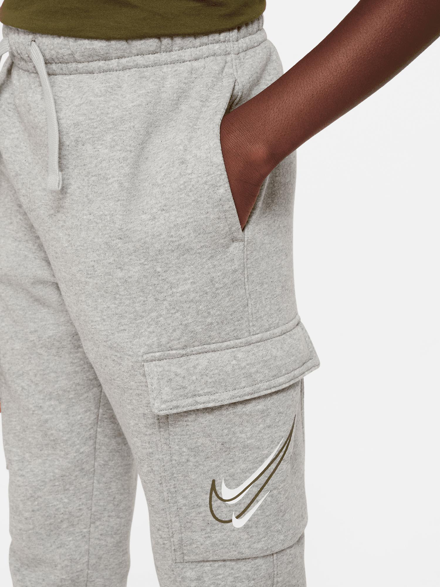 NIKE Спортно долнище B SOS FLC CARGO BB