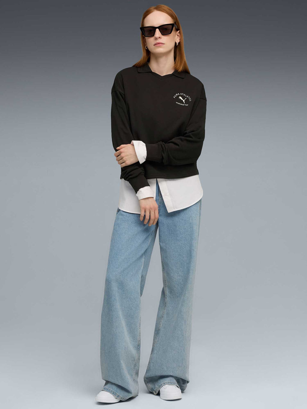 PUMA Блуза PUMA CLASS Comfort Short Polo Crew TR