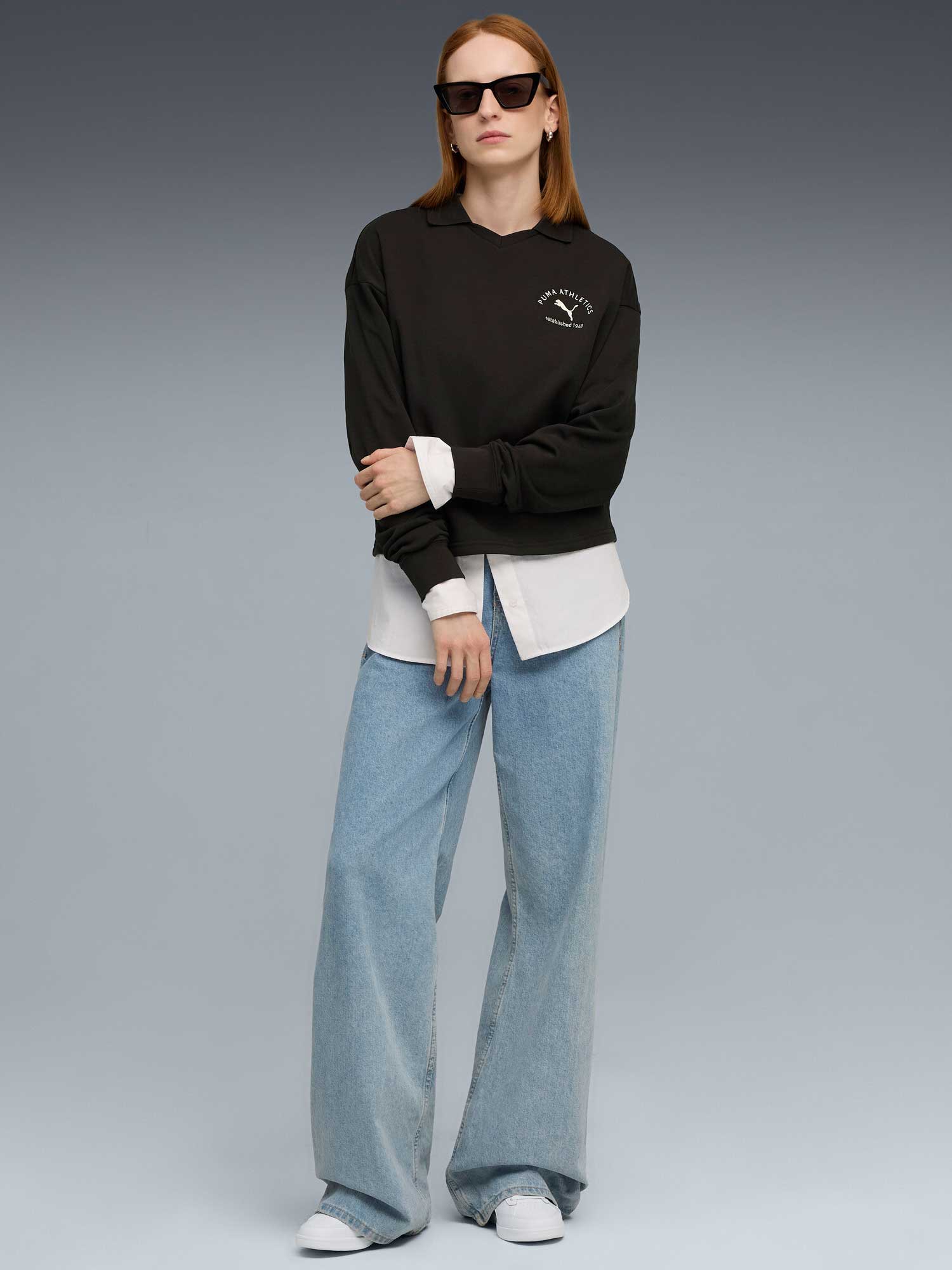 PUMA Блуза PUMA CLASS Comfort Short Polo Crew TR