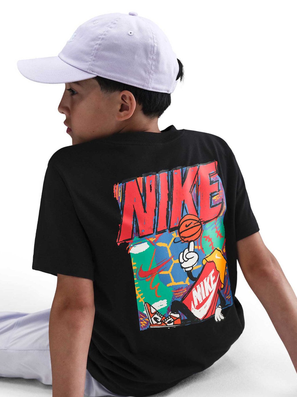 NIKE Тениска K NSW TEE BOXY MULTI SPORT