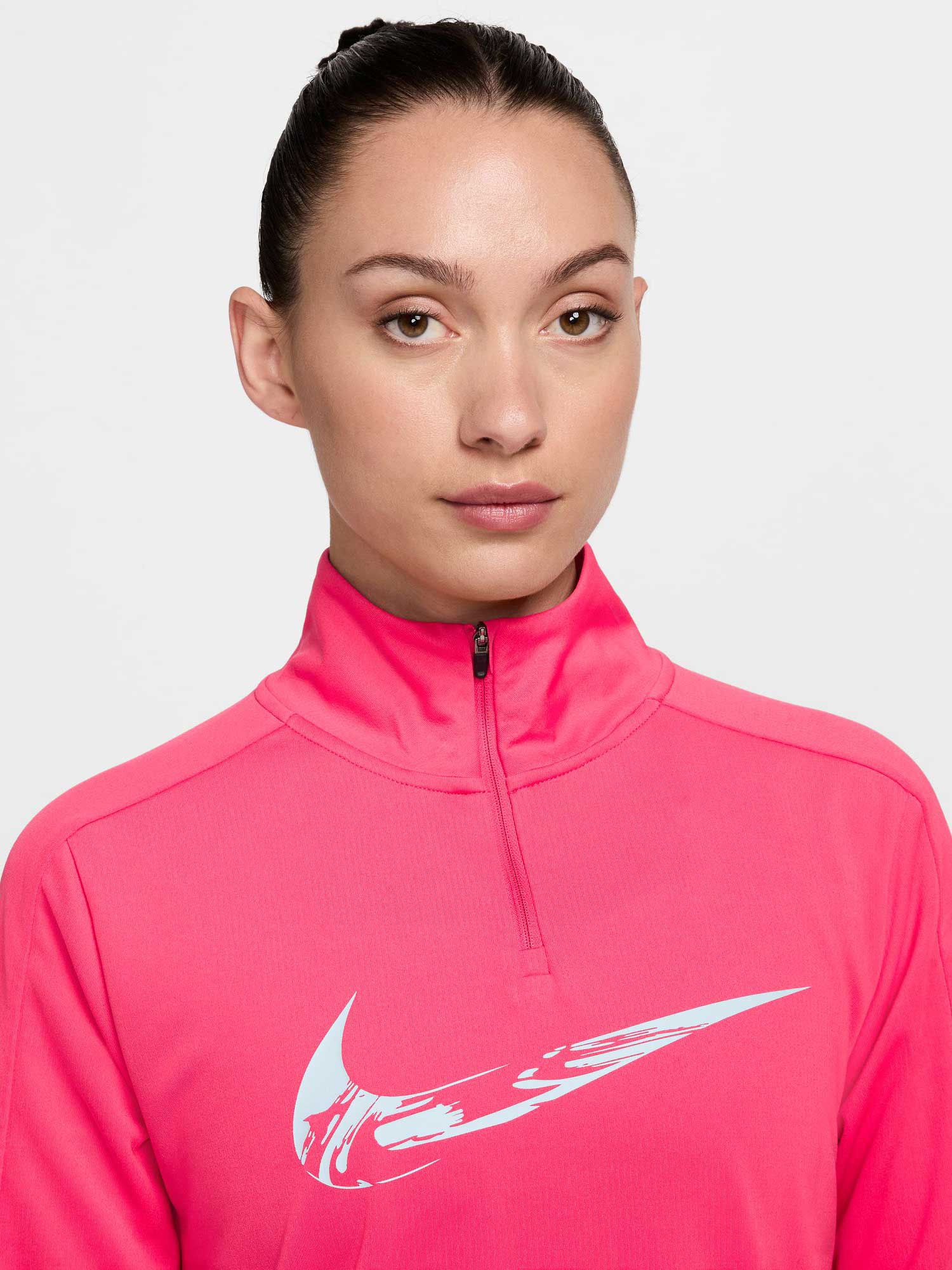 NIKE Блуза W NK SWSH HBR HZ MID