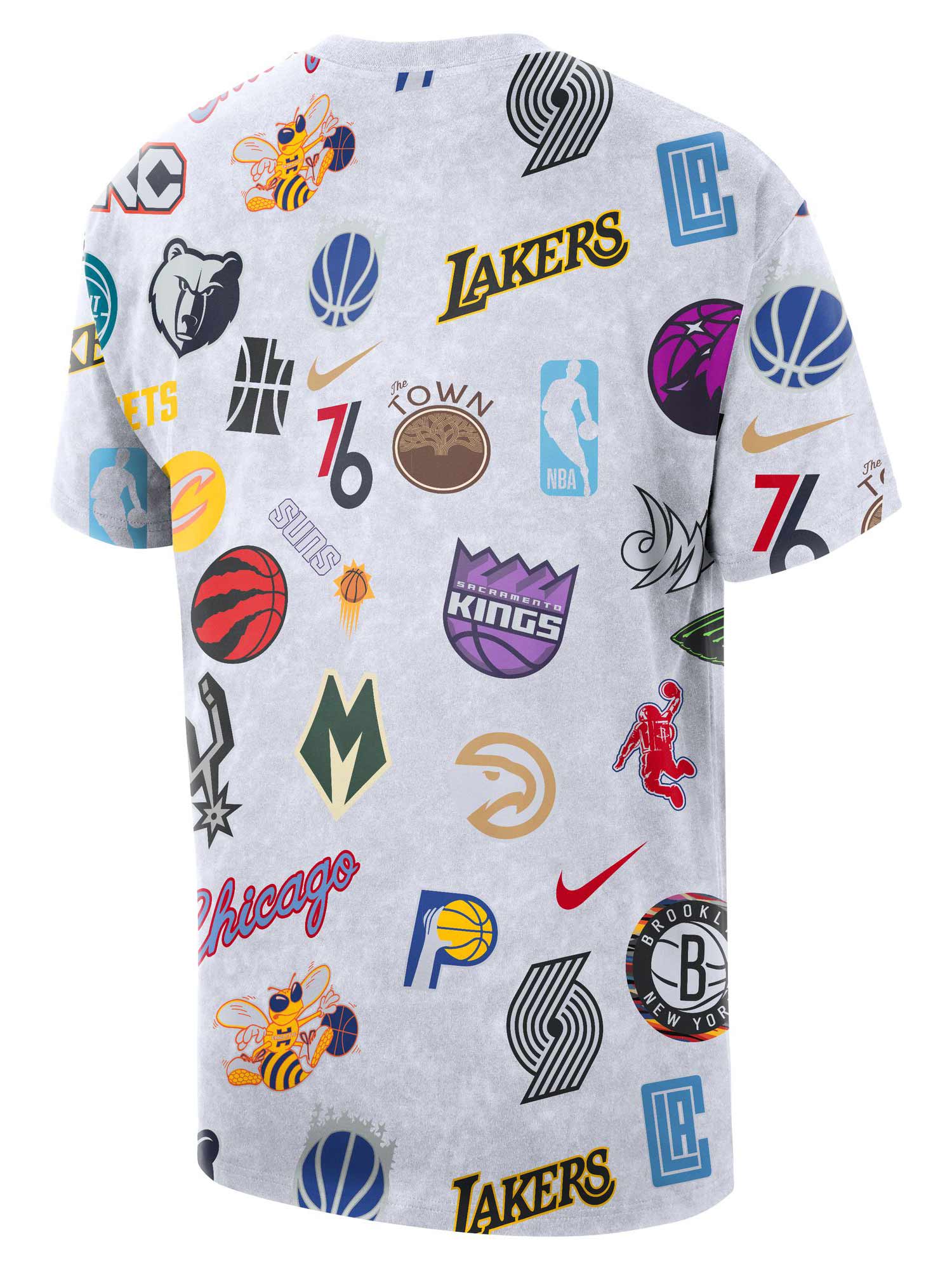 NIKE Тениска NBA M NK T31 SS AOP TEE