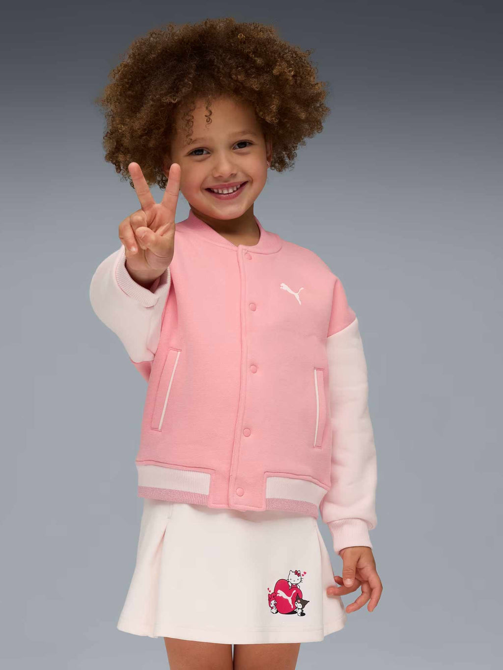 PUMA Спортно горнище PUMA X HELLO KITTY & FRIENDS Bomber Jacket FL
