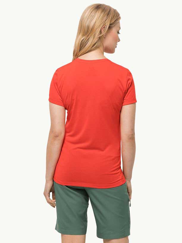 JACK WOLFSKIN Тениска CROSSTRAIL GRAPHIC T W