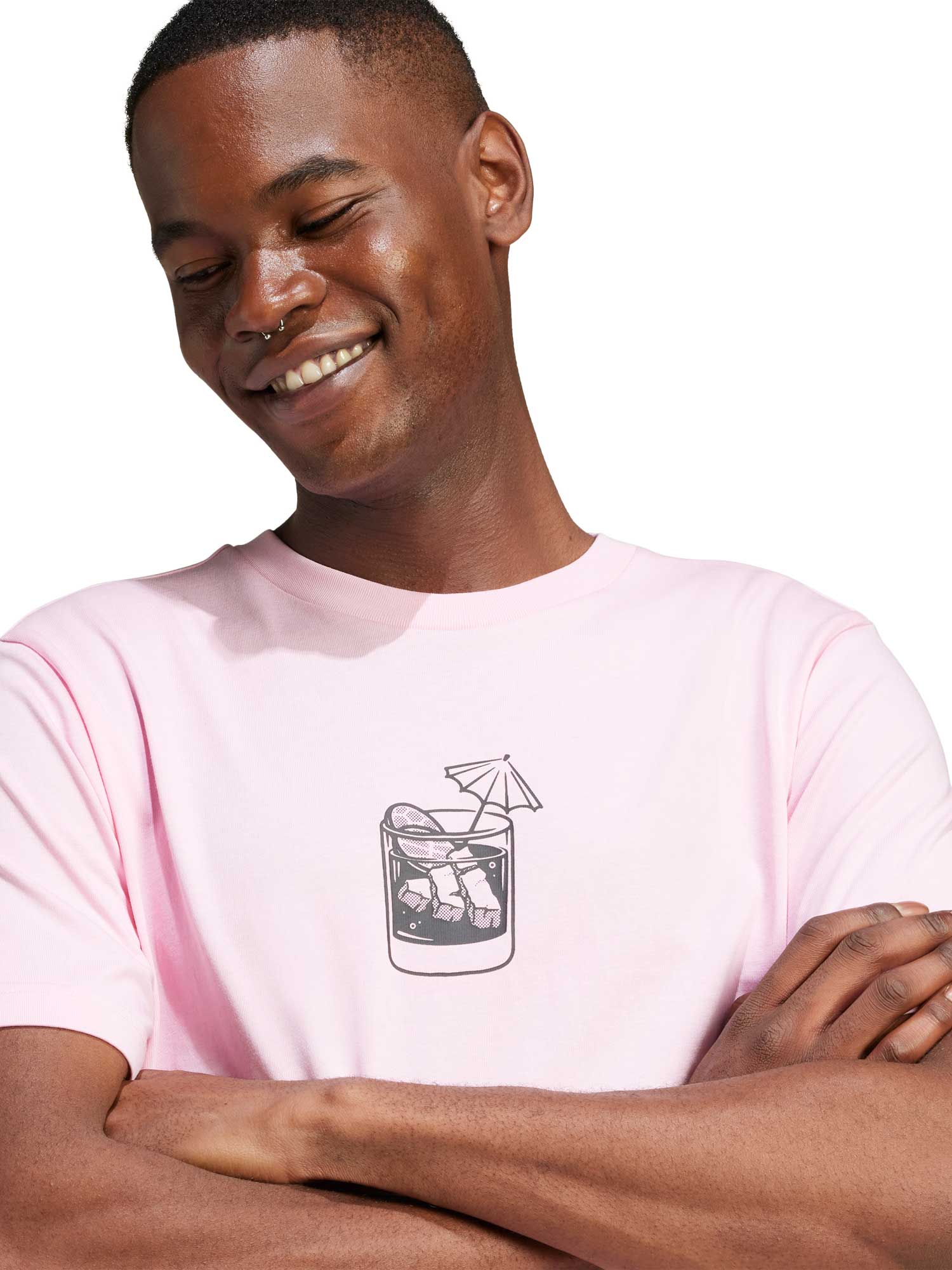 ADIDAS SPORTSWEAR Тениска Lounge Drink Graphic Tee