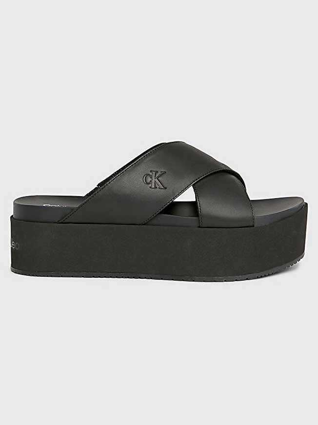 Calvin Klein Jeans Сандали FLATFORM CROSS MG UC