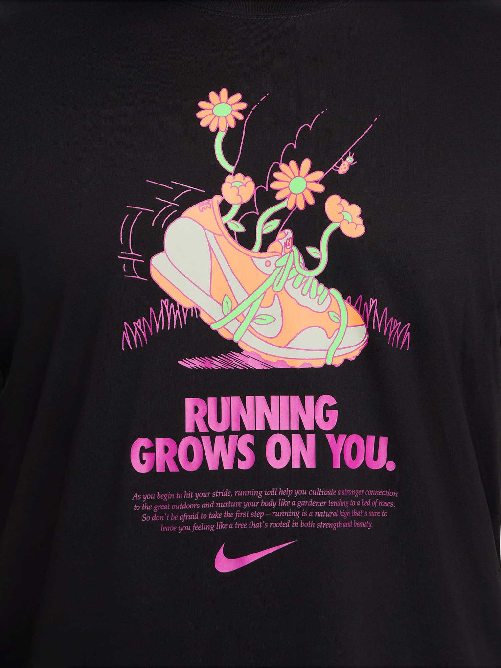NIKE Тениска M NK DF TEE RUN DNA FA24