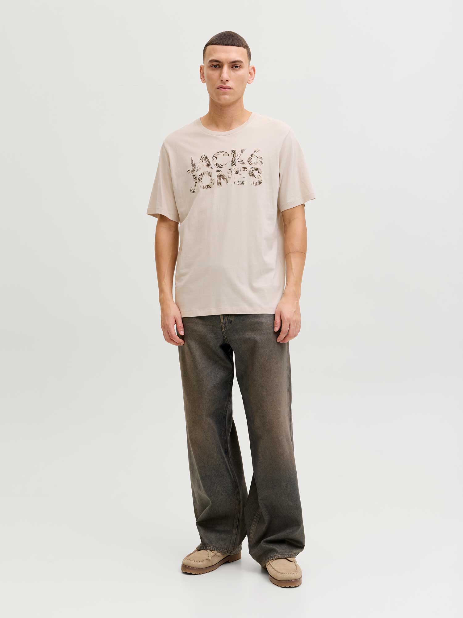 JACK & JONES Тениска JJEJEFF LOGO TEE SS SN