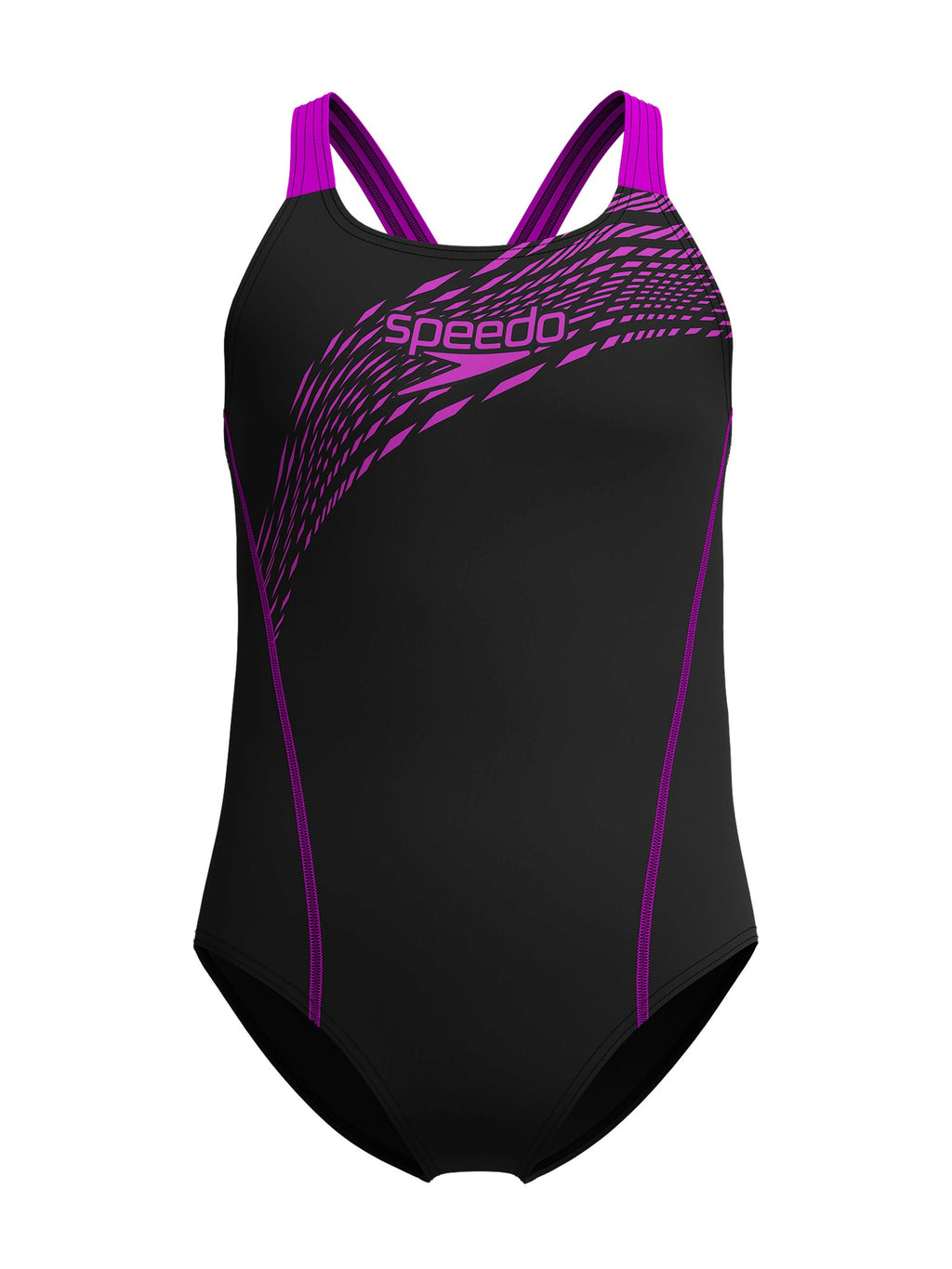 SPEEDO Цял бански GIRLS MEDLEY LOGO MEDALIST