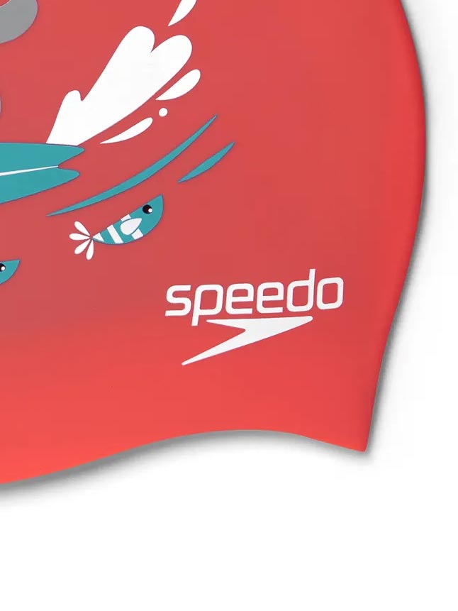 SPEEDO Плувна шапка JUNIOR PRINTED SILICONE