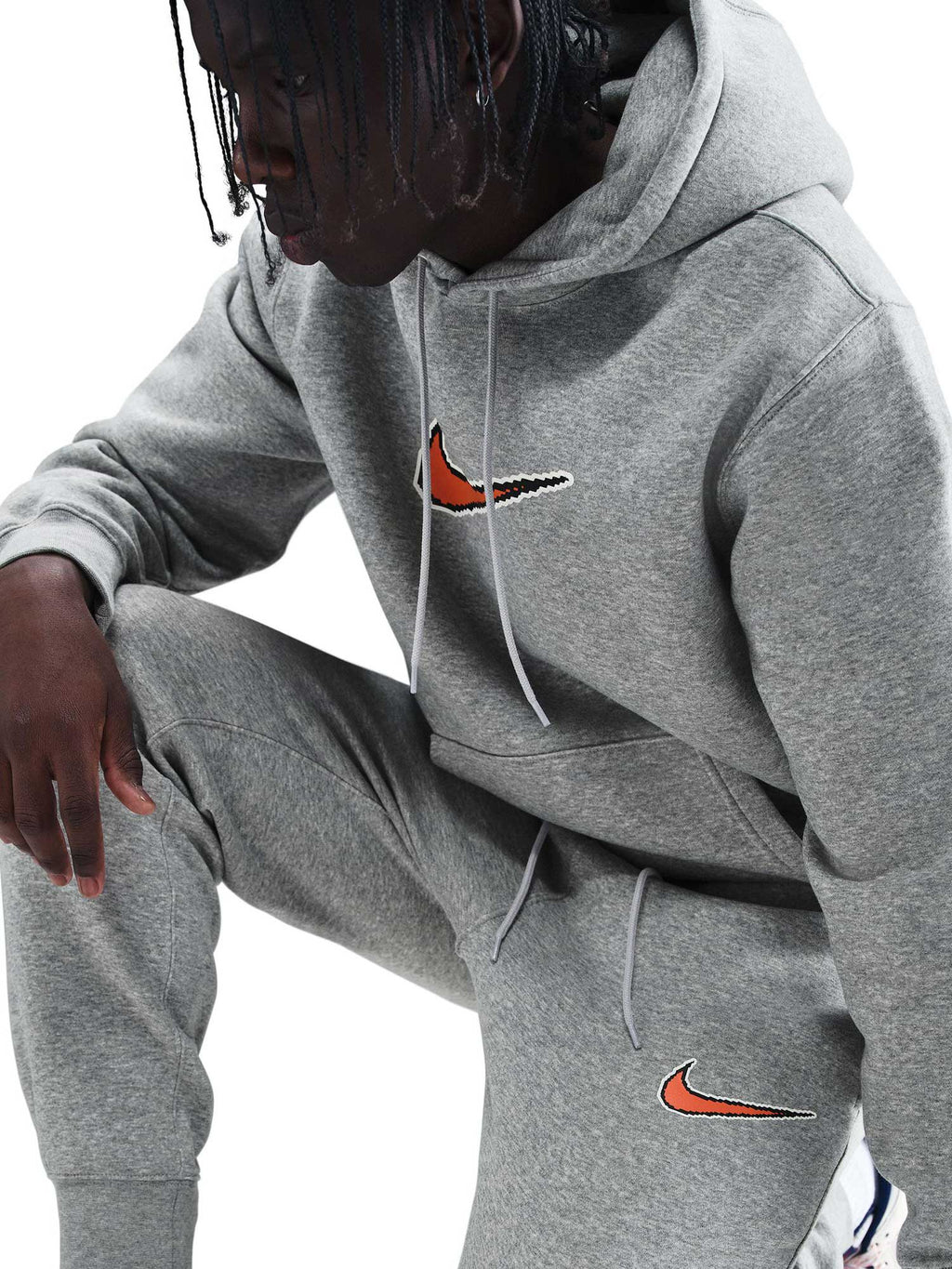 NIKE Спортно долнище M NK CLUB BB JGGR NEO VARSITY