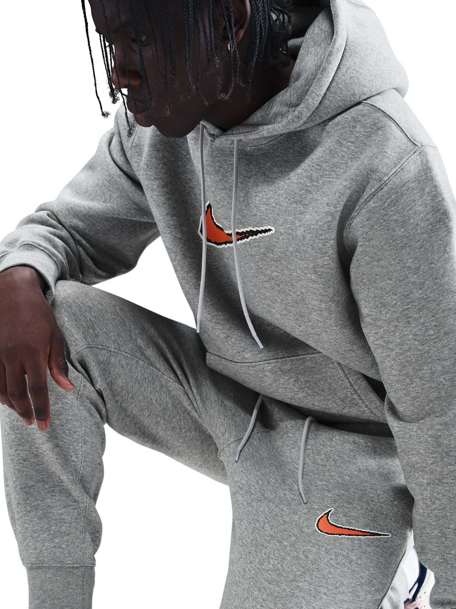 NIKE Спортно долнище M NK CLUB BB JGGR NEO VARSITY