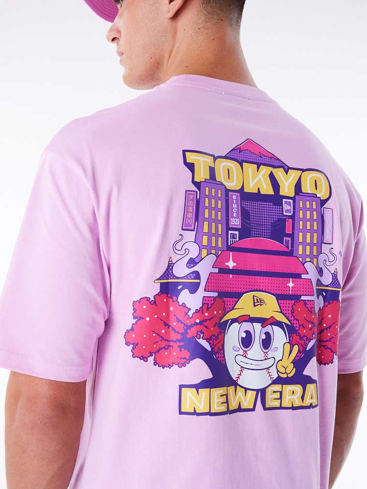 NEW ERA Тениска NE LOCATION GRPHC OS TEE