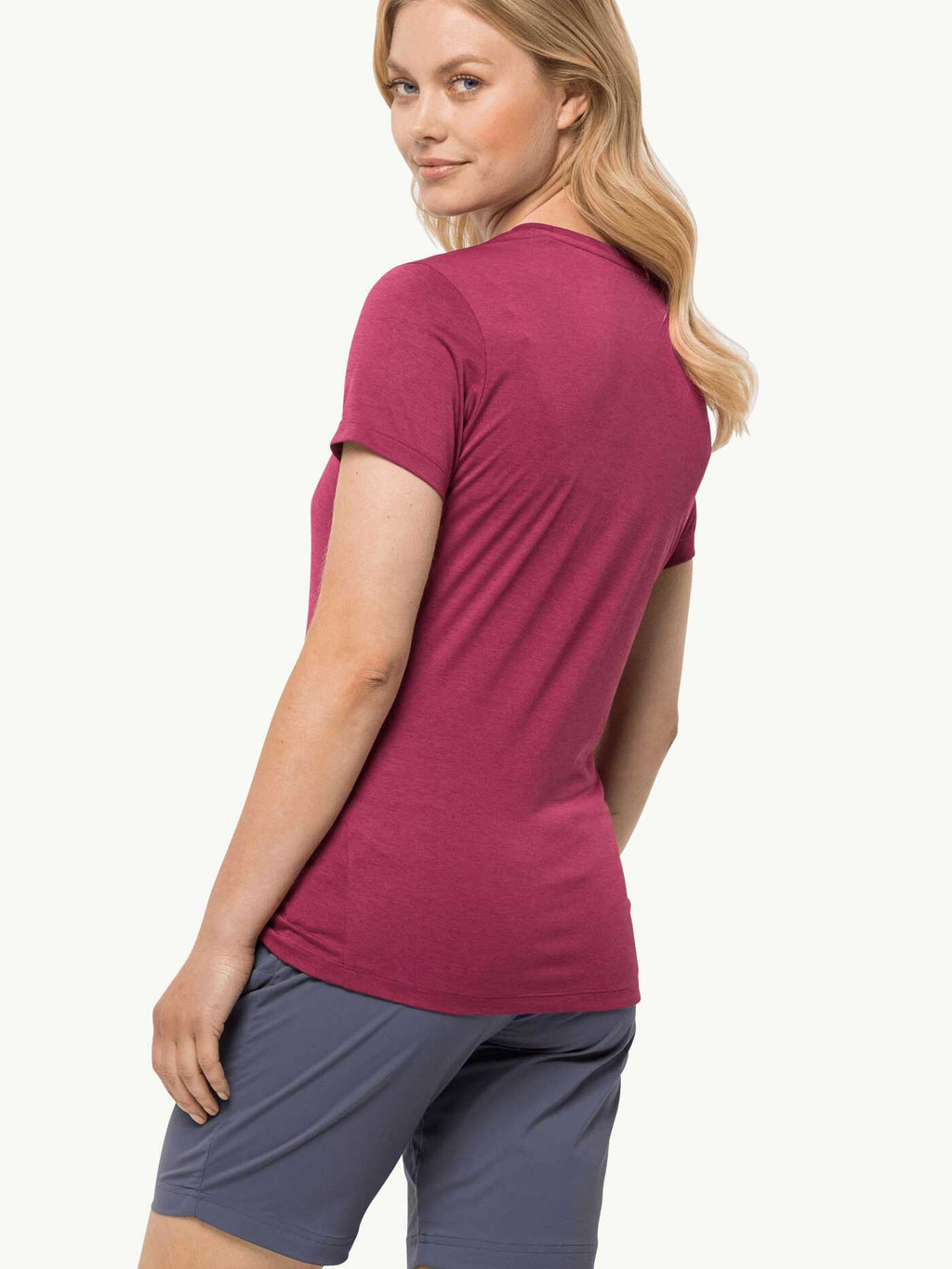 JACK WOLFSKIN Тениска CROSSTRAIL GRAPHIC T W