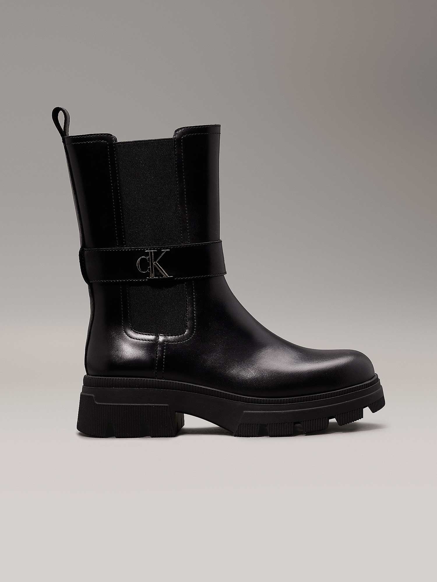 Calvin Klein Jeans Боти CHUNKY COMBAT CHELSEA