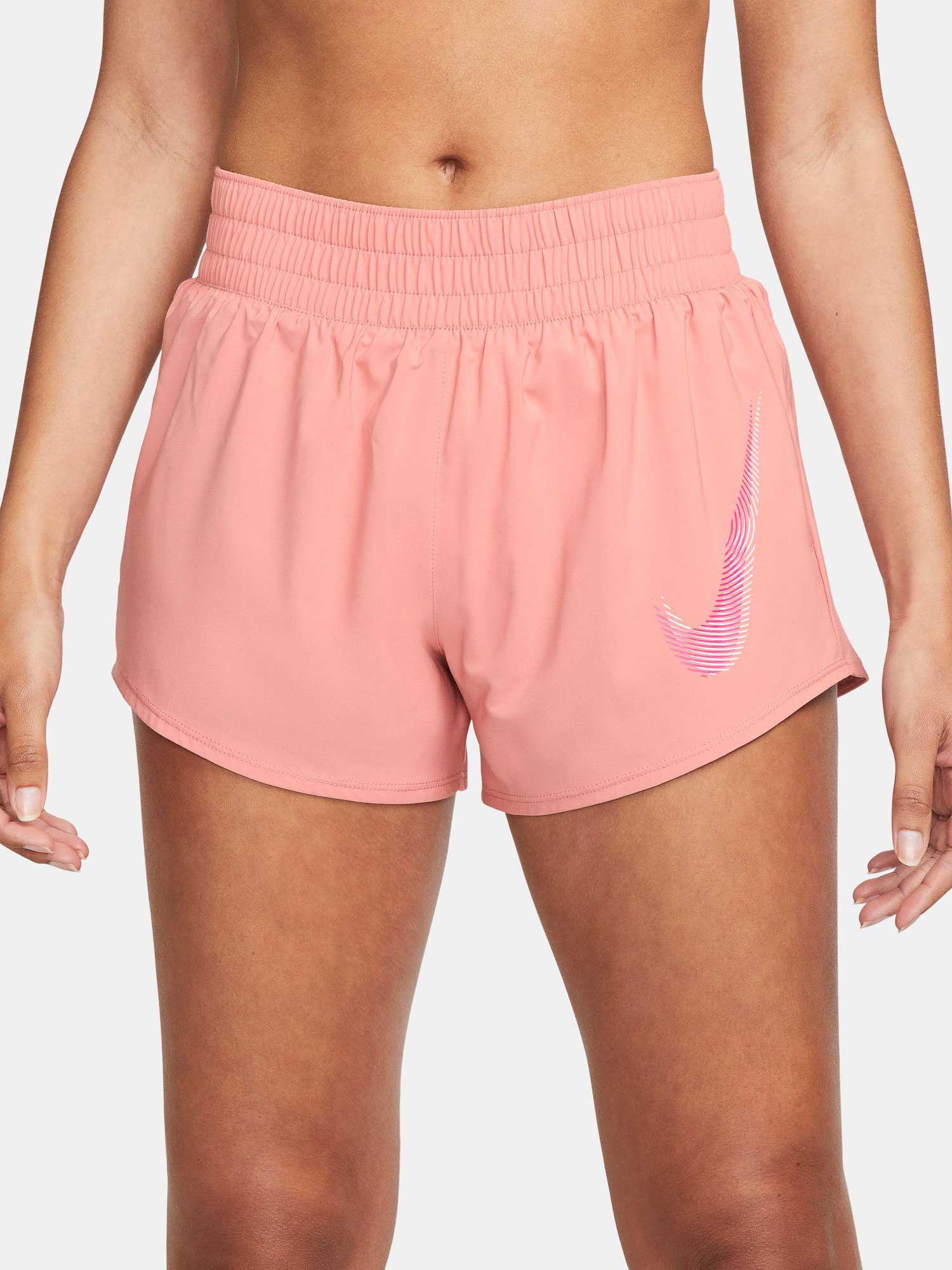 NIKE Къси панталони W NK ONE DF SWSH HBR SHORT