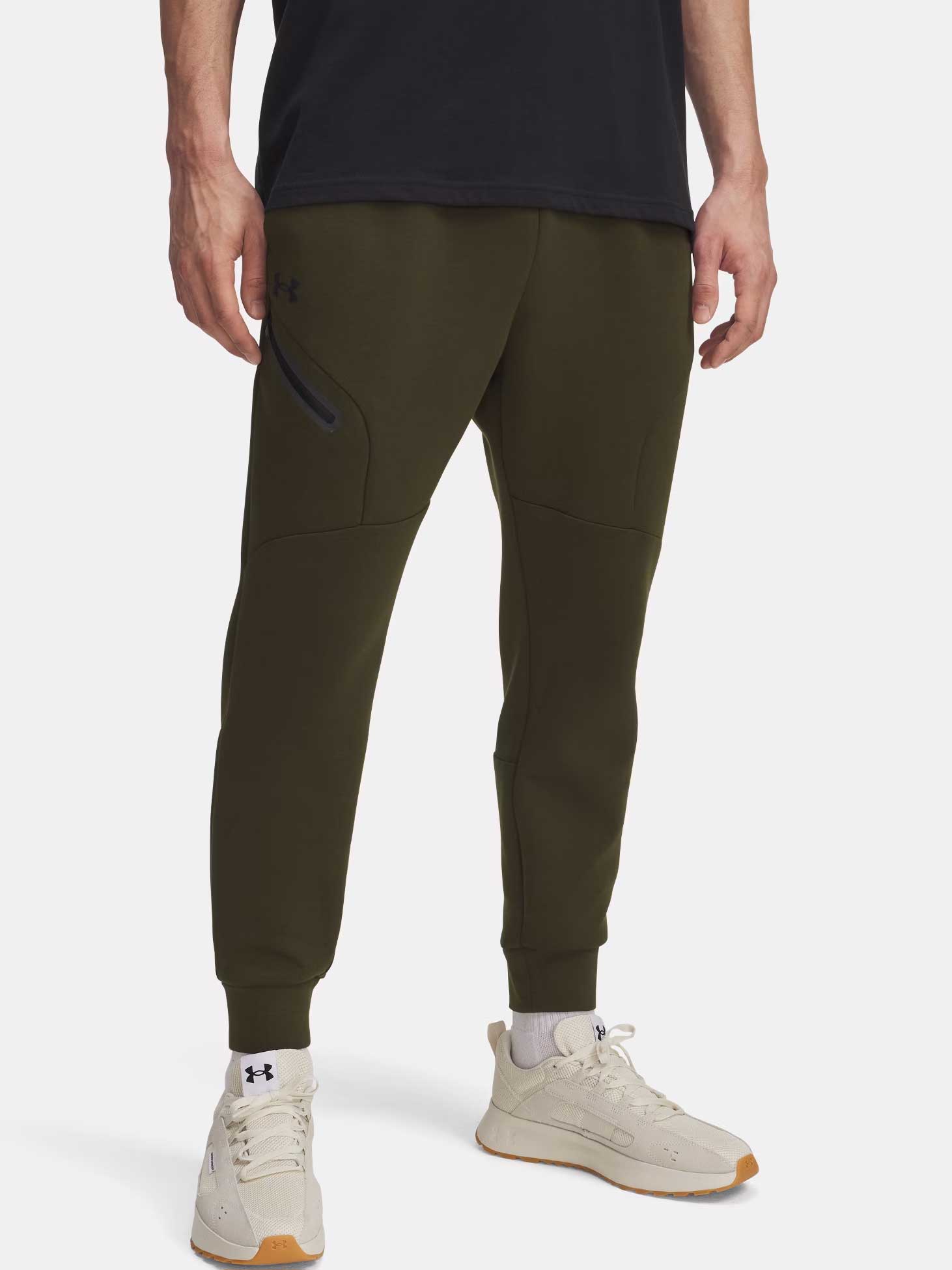 UNDER ARMOUR Спортно долнище UA Unstoppable Flc Jgr EU