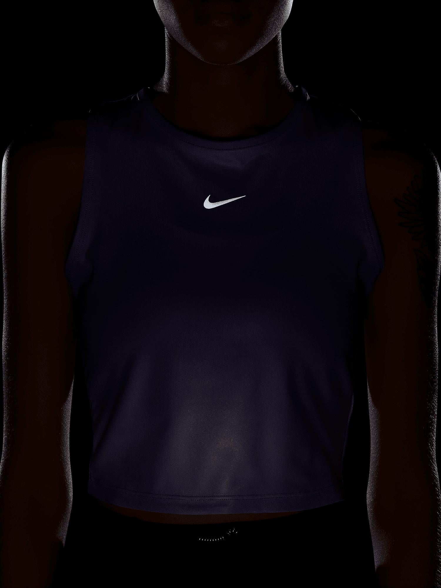 NIKE Потник W NK DF SWSH PRNT CROP