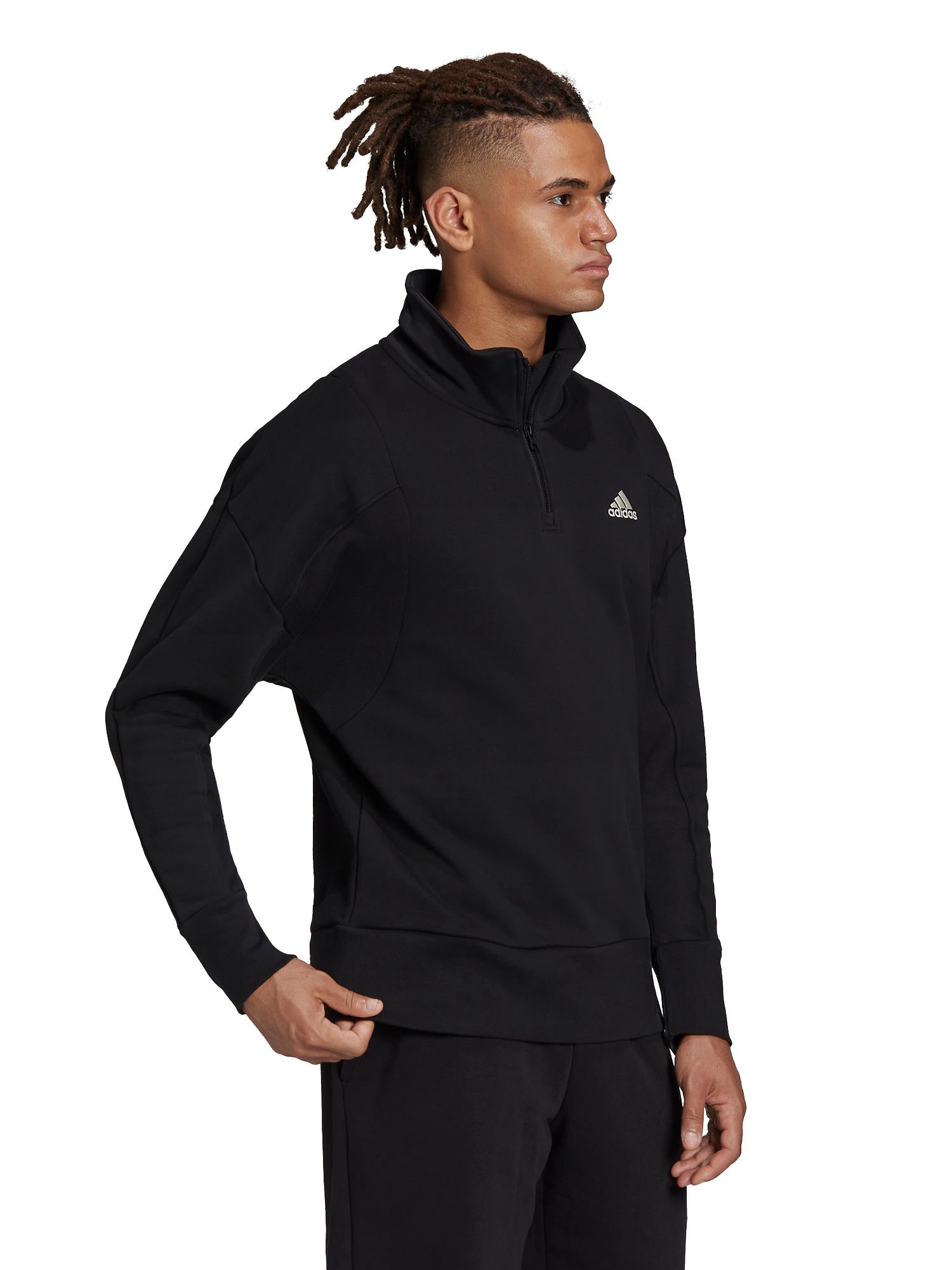 ADIDAS SPORTSWEAR Блуза Studio Lounge Fleece Half-Zip