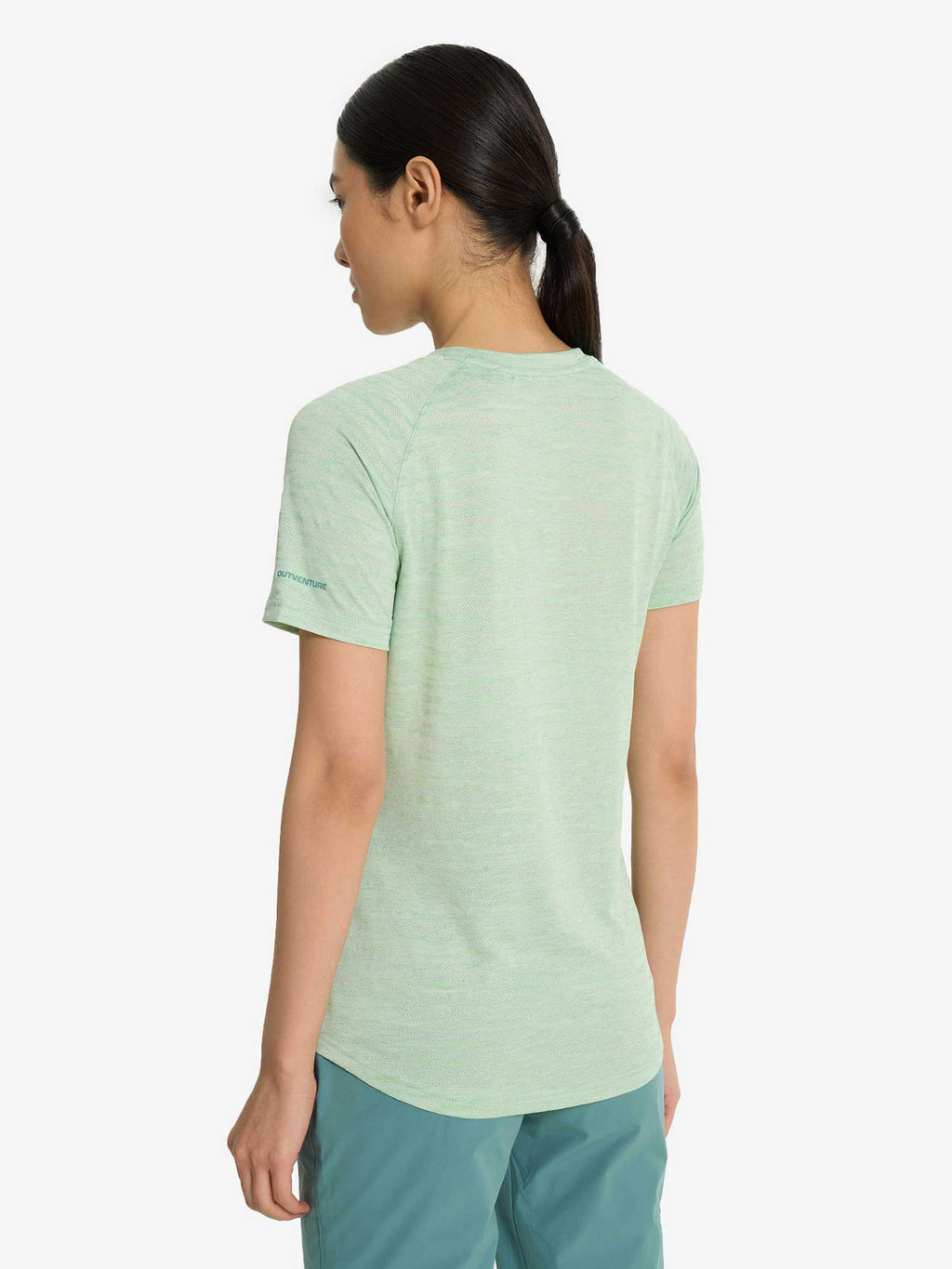 OUTVENTURE Тениска Womens Hiking Jaquard T-shirt