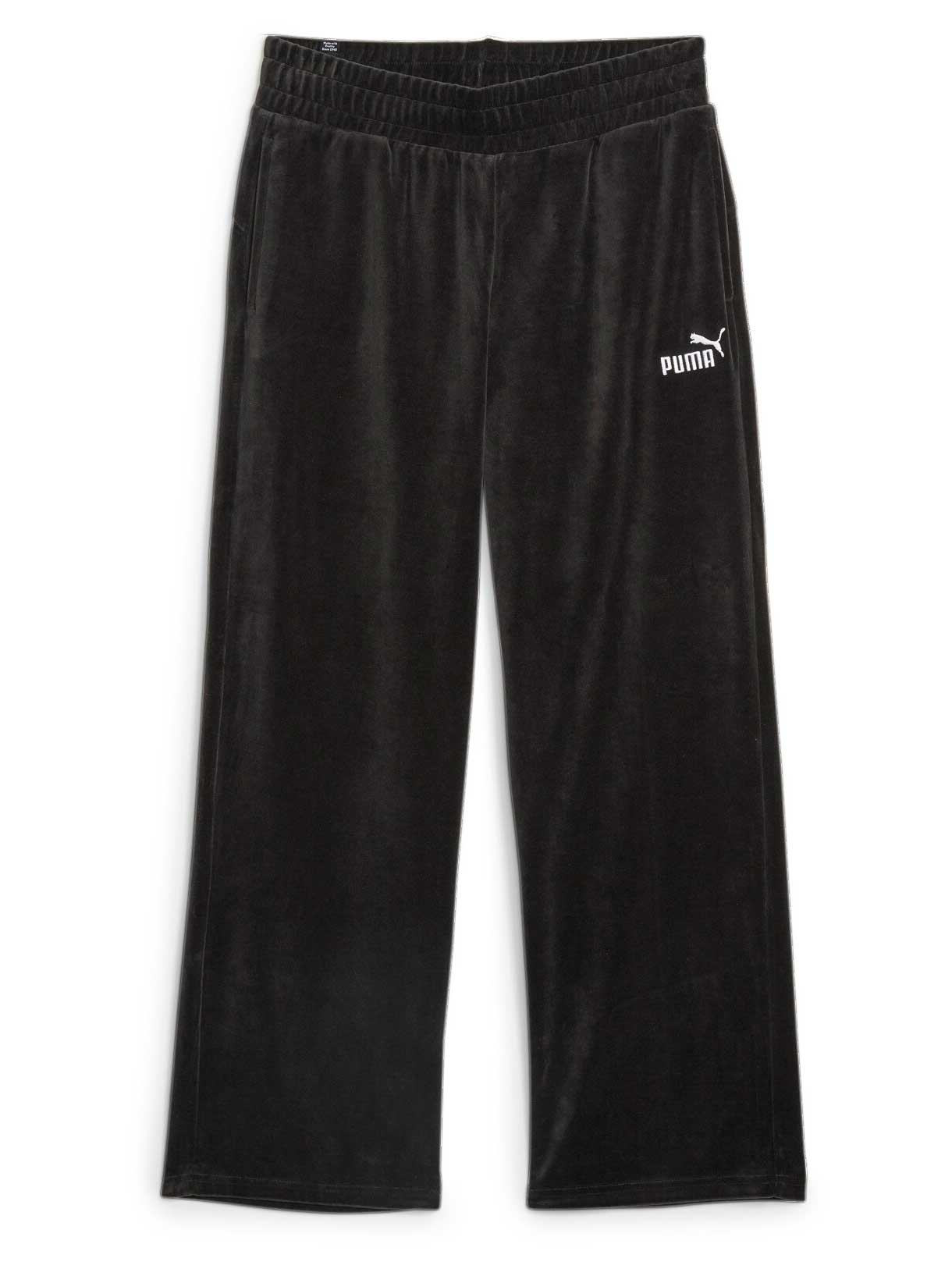 PUMA Спортно долнище ESS ELEVATED Velour Straight Pants