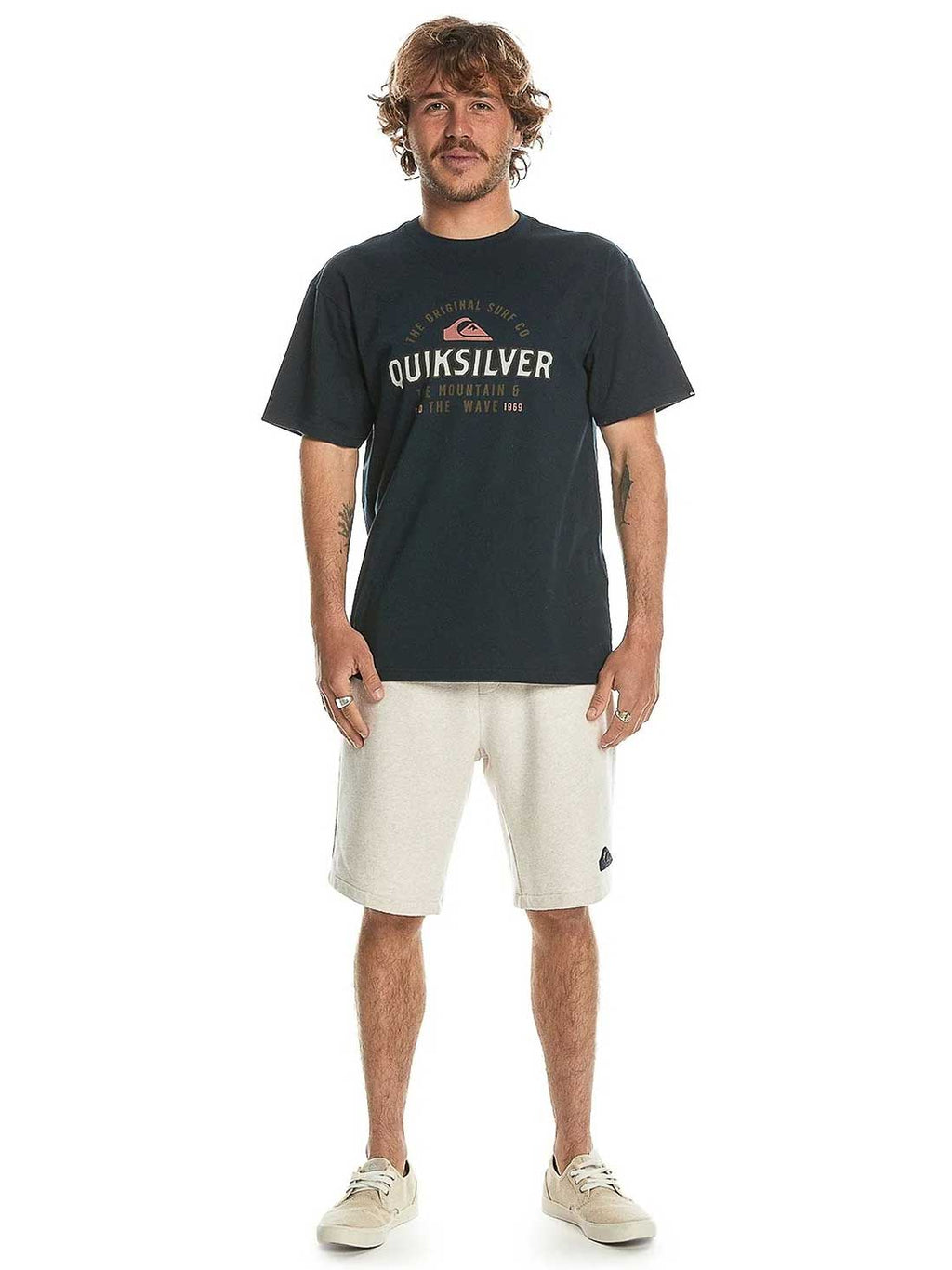QUIKSILVER Тениска FLOATING AROUND SS