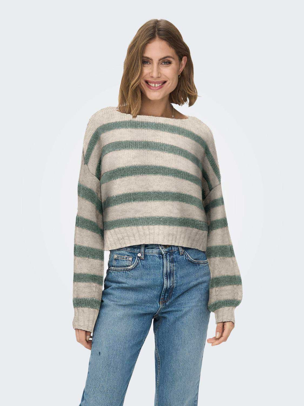 ONLY Пуловер ONLAYA LIFE L/S BOATNECK PULL CC KNT