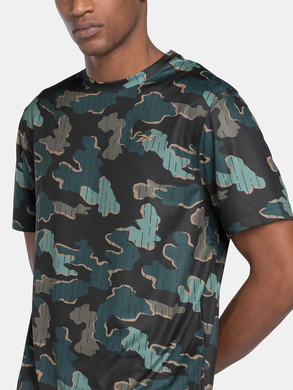 REEBOK Тениска TRAIN MOTION CAMO TECH