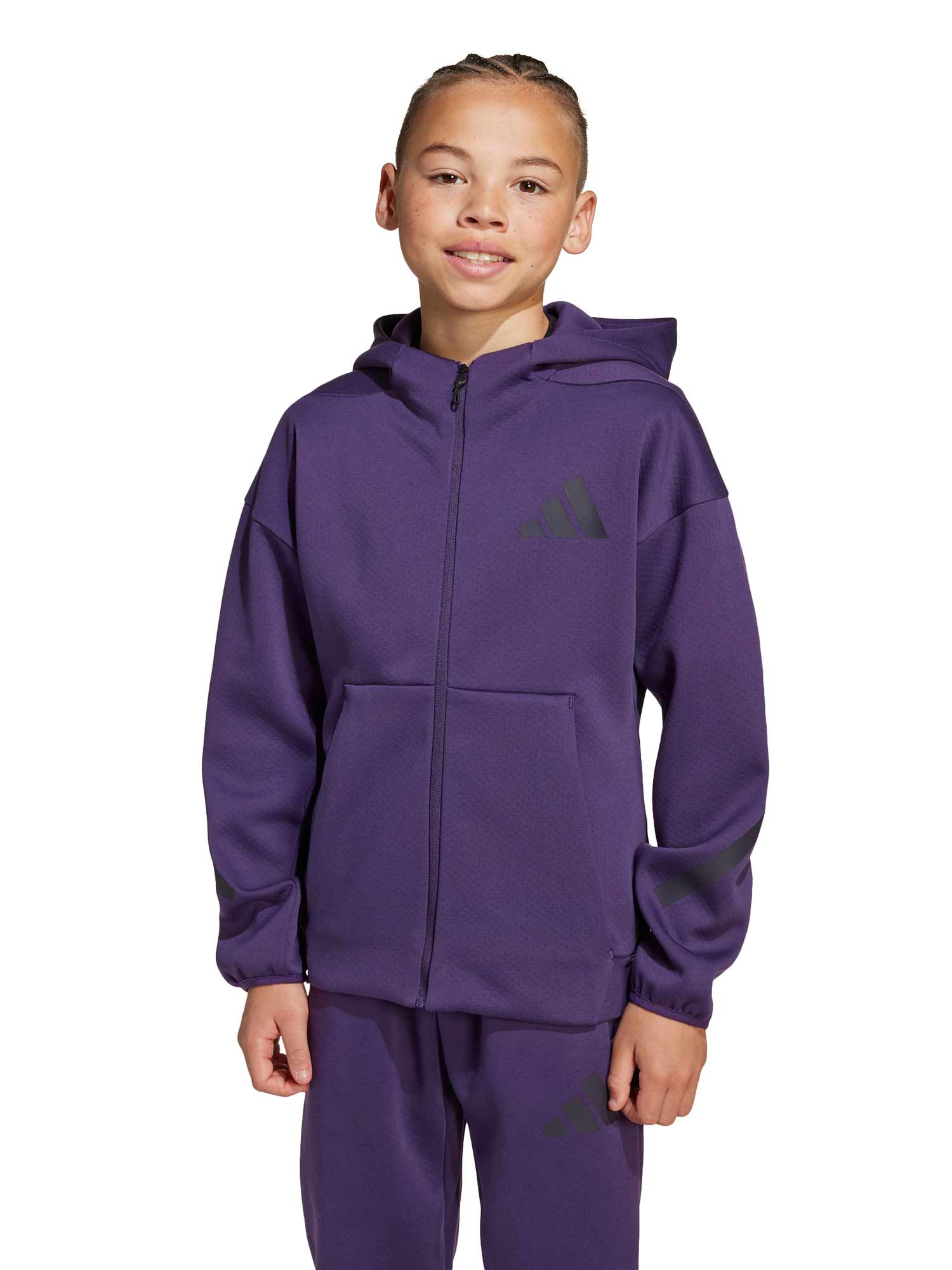 ADIDAS SPORTSWEAR Суитшърт Z.N.E. Full-Zip Hooded Track Jacket Kids