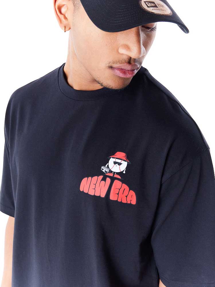 NEW ERA Тениска NE CITY GRAPHIC OS TEE
