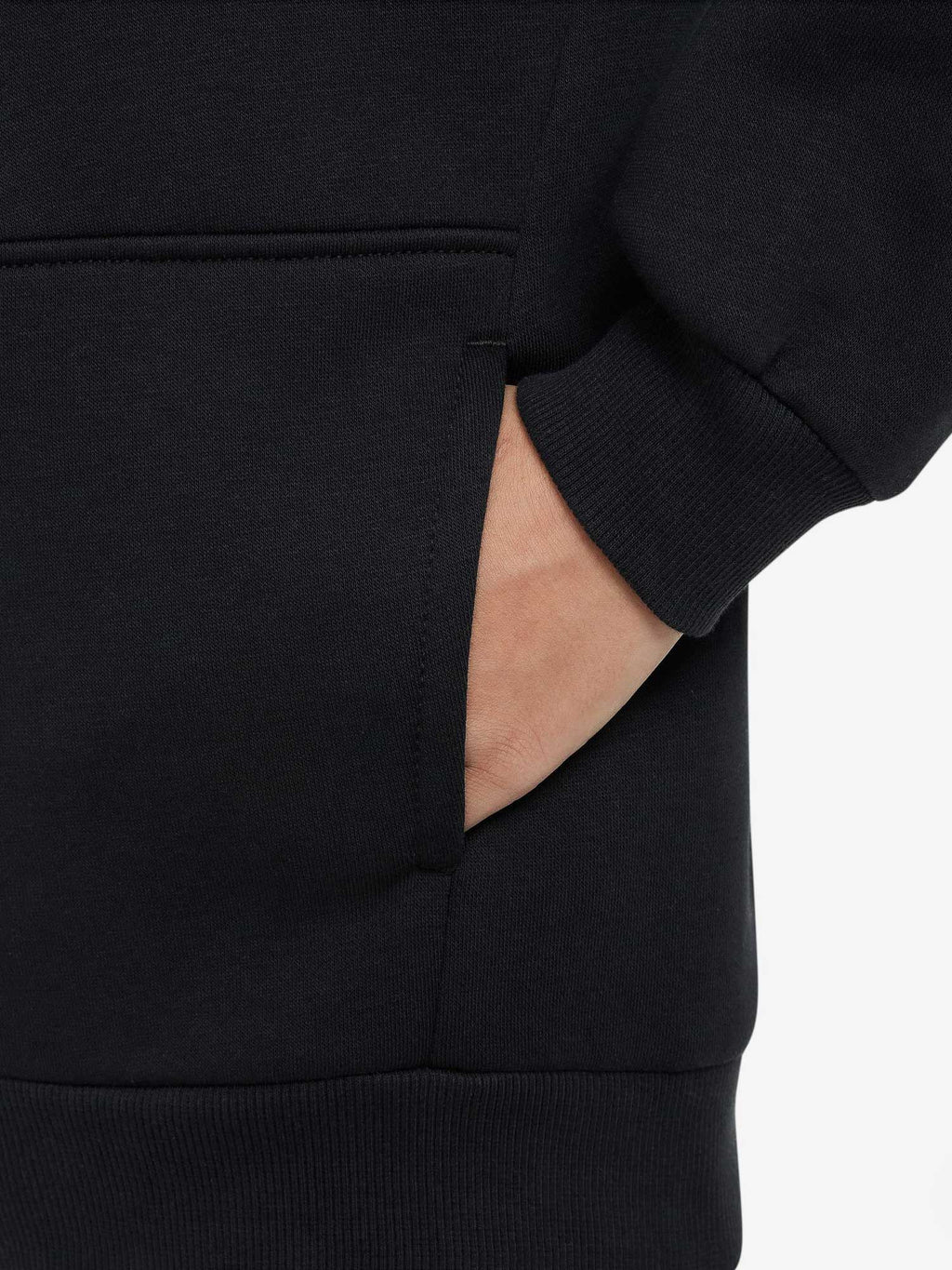 NIKE Суитшърт K NSW CLUB FLC HD FZ LS LBR
