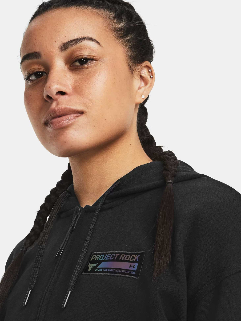 UNDER ARMOUR Суитшърт Pjt Rck HW Terry FZ Q4