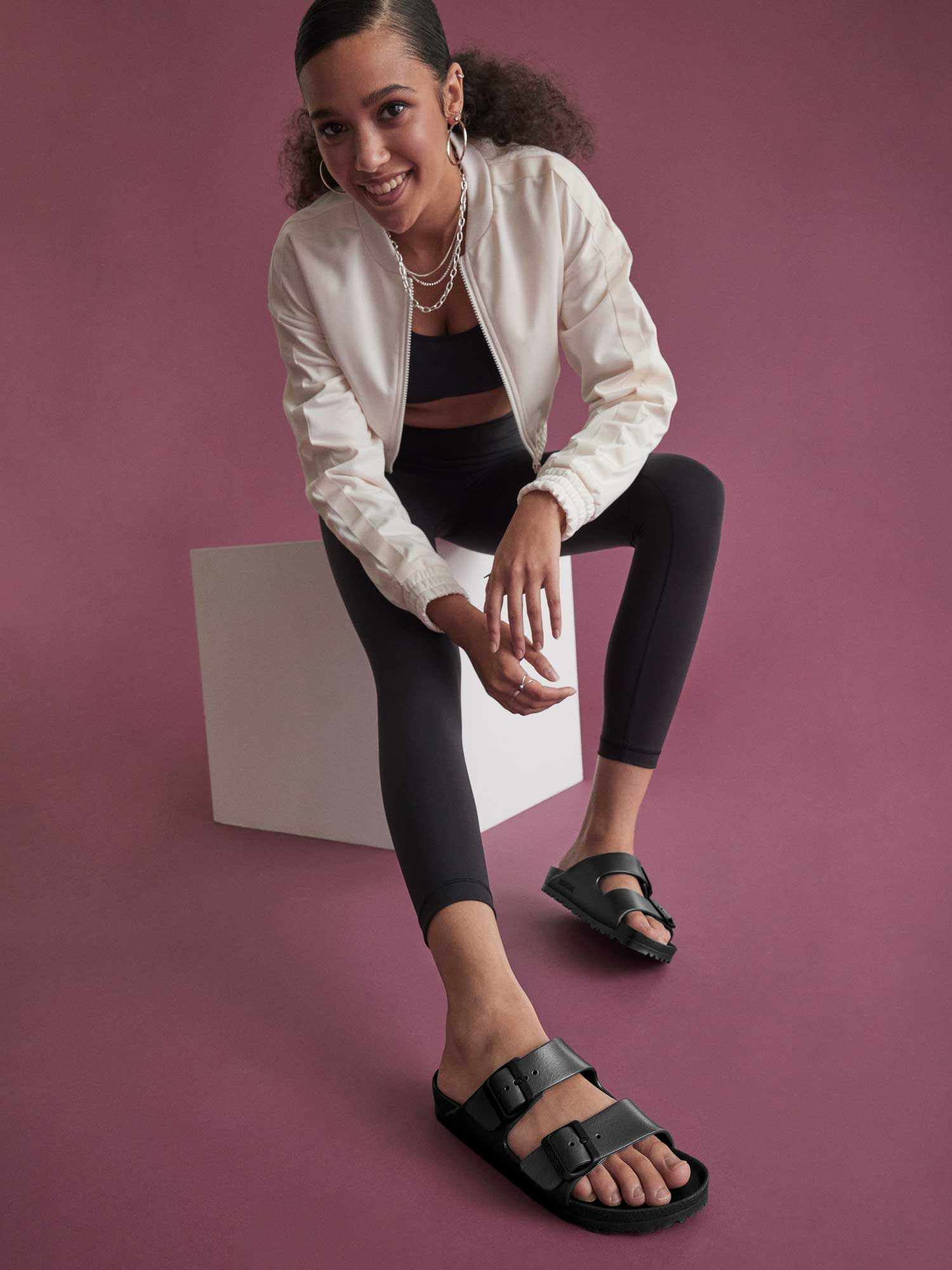 BIRKENSTOCK Чехли Arizona Eva - Black