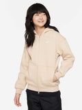 NIKE Суитшърт G NSW CLUB FLC OVRSZD FZ LBR