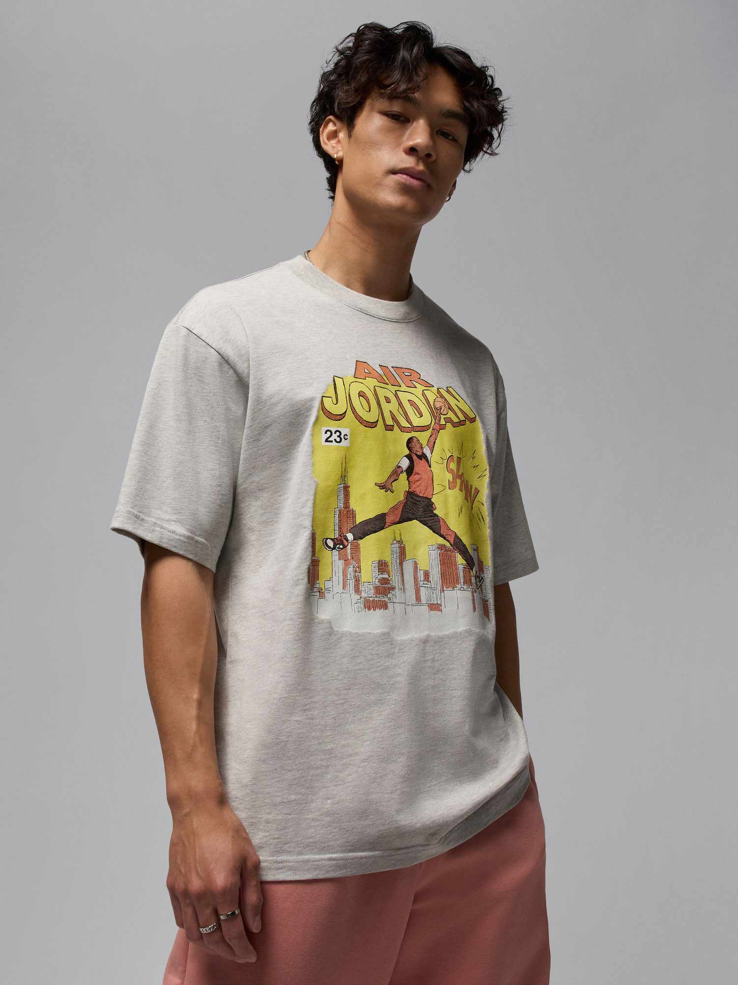 JORDAN Тениска M J NC COMIC SS CREW