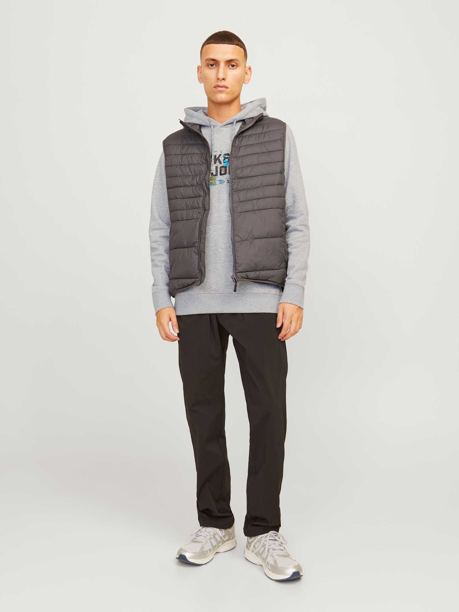 JACK & JONES Суитшърт JCOOUTDOOR LOGO SWEAT HOOD SN