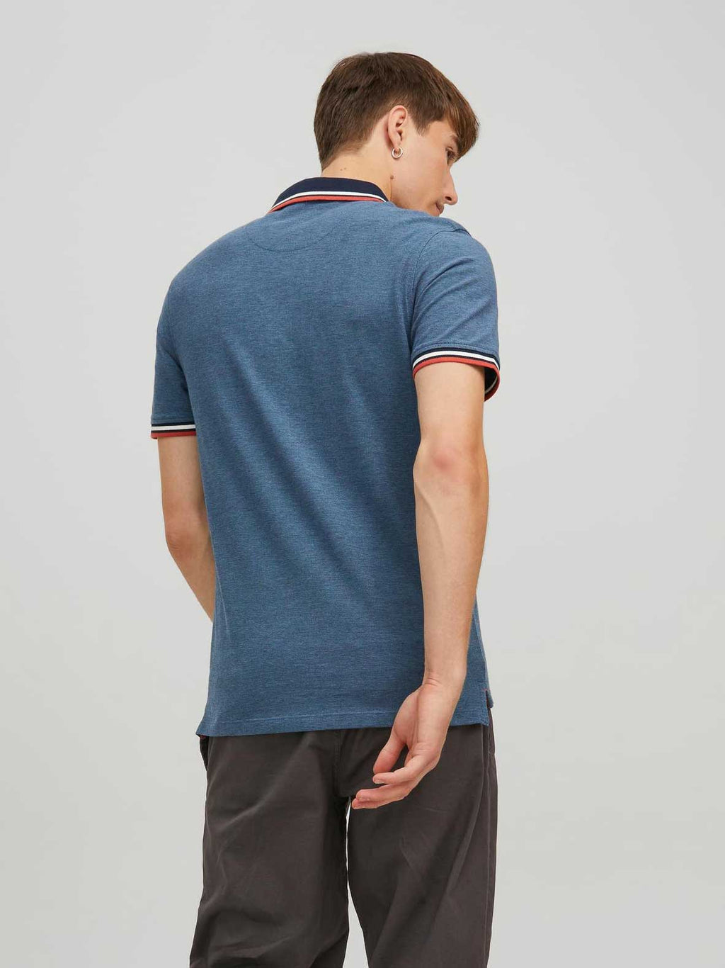 JACK & JONES Тениска JJEPAULOS POLO SS NOOS