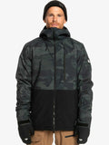 QUIKSILVER Сноуборд яке MISSION PRINTED BLOCK JK