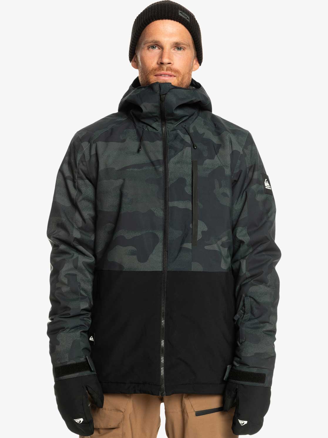 QUIKSILVER Сноуборд яке MISSION PRINTED BLOCK JK