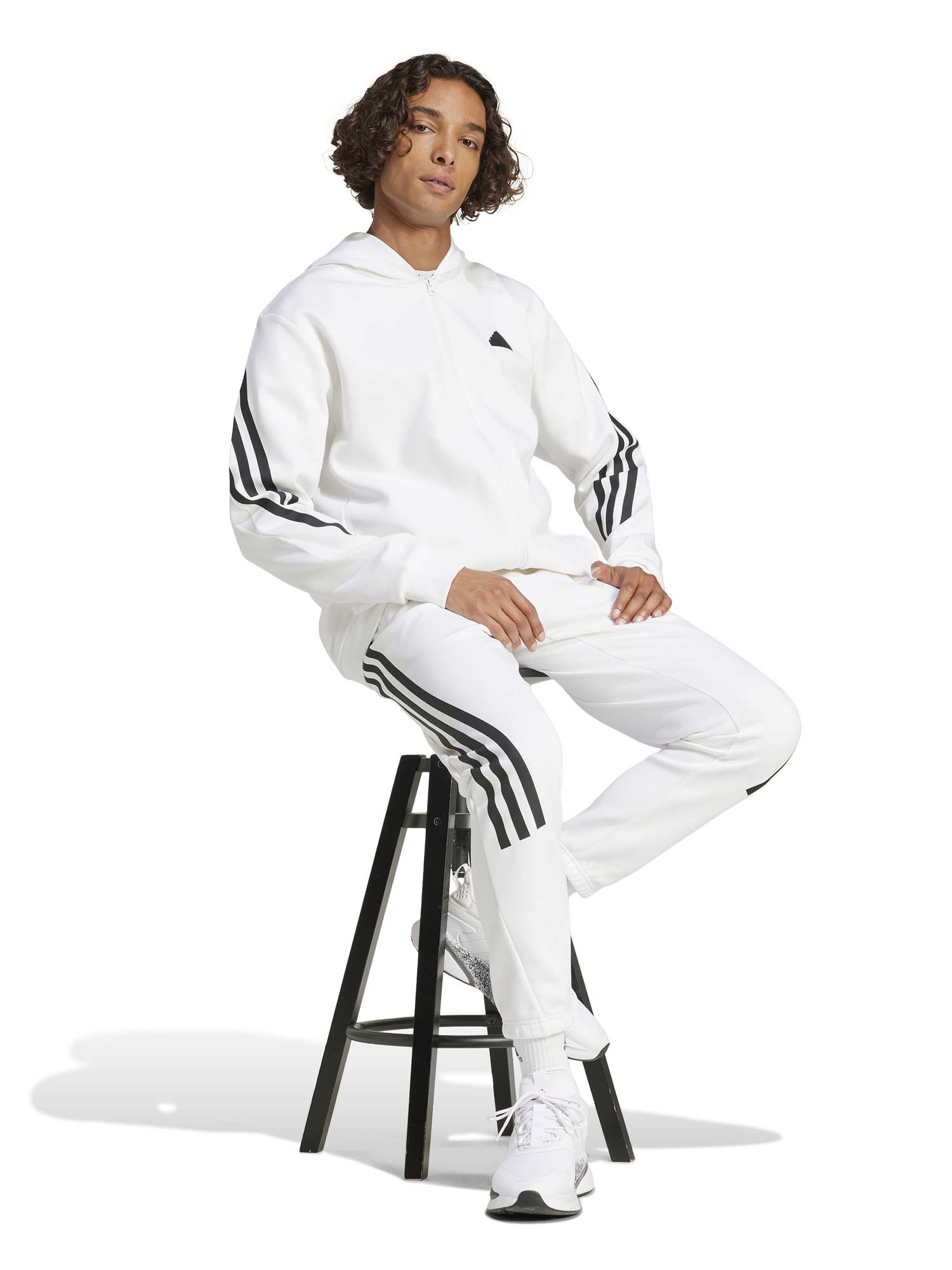 ADIDAS SPORTSWEAR Суитшърт Future Icons 3-Stripes Full Zip Hoodie