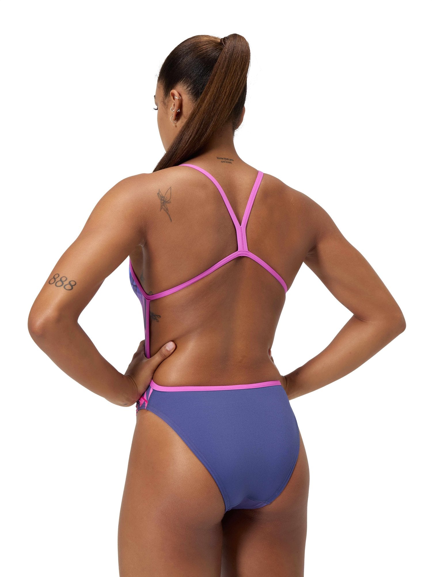 SPEEDO Цял бански WOMENS PLACEMENT DIGITAL VBACK