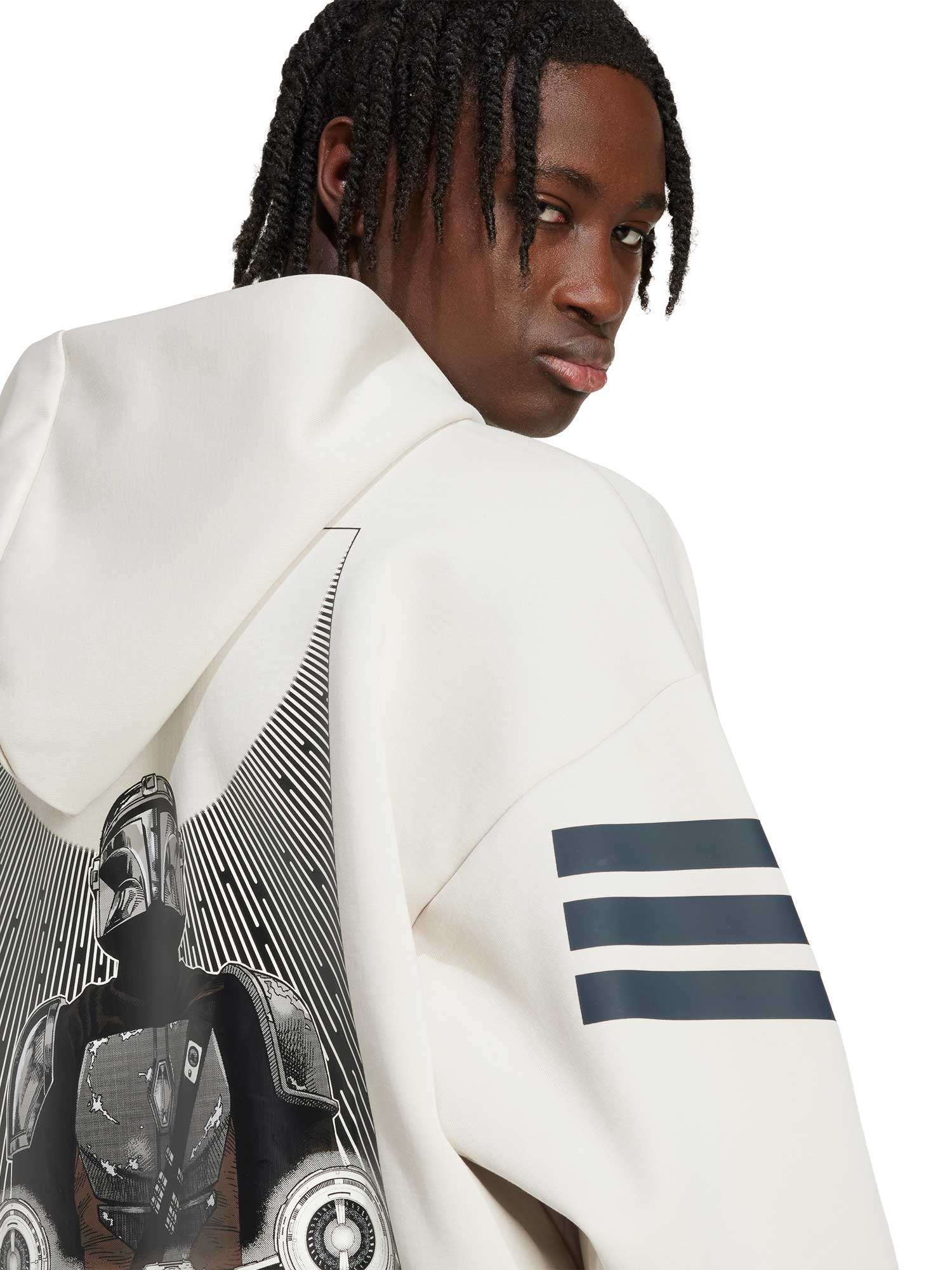 ADIDAS SPORTSWEAR Суитшърт x Star Wars The Mandalorian Hoodie Back